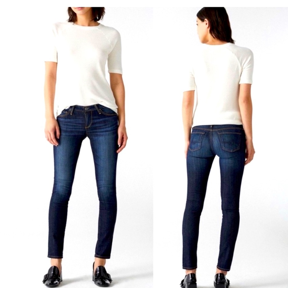 AG The Stilt Cigarette Leg Crop Jeans